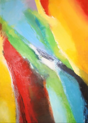n 101 huile sur bois 73x100
